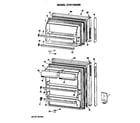Hotpoint CTXY16CMELWH doors diagram