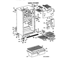 Hotpoint CTX14EMERWH cabinet parts diagram