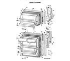 Hotpoint CTX16AMELWH doors diagram
