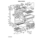 Hotpoint CTX21GLBRWH cabinet parts diagram