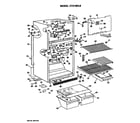Hotpoint CTX18PLBRWH cabinet parts diagram