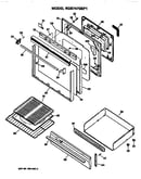 Oven door
