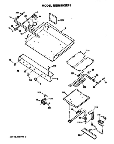 Burner section