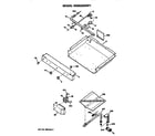 Hotpoint RGB529GEP1 burner section diagram