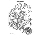 Hotpoint RGB529GEP1 oven diagram