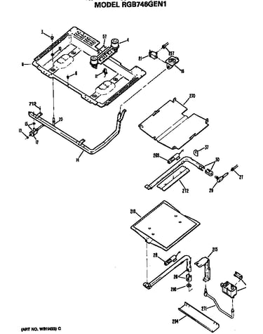 Burner section