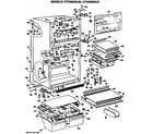 Hotpoint CTXW25DLRLWH cabinet parts diagram