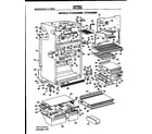 Hotpoint CTX25GMRRAD cabinet parts diagram