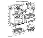 Hotpoint CTX24GLRRAD cabinet parts diagram