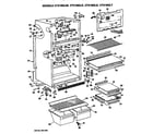 Hotpoint CTX18GLMRAD cabinet parts diagram