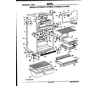 Hotpoint CTX18KLRRAD cabinet parts diagram