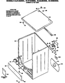 Cabinet and top