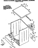 Cabinet and top