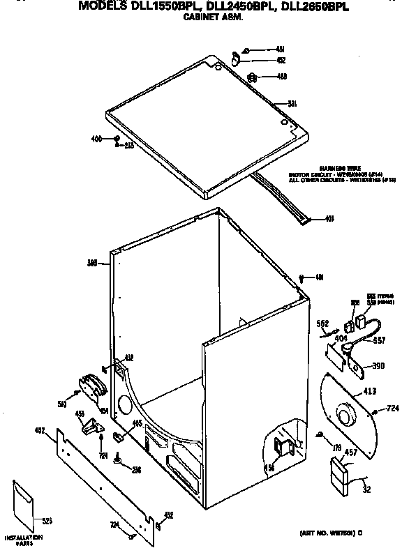 Cabinet assembly