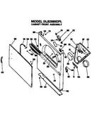 Cabinet front assembly