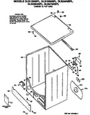 Cabinet and top