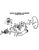 Blower and drive assembly