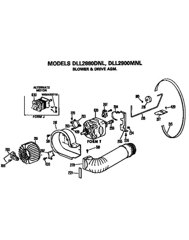 Blower and drive assembly