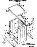 Cabinet and top