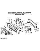 Backsplash for dll2650bnl and dll2750bnl
