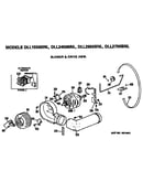 Blower and drive assembly