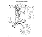 Hotpoint CTX16CMCLAD cabinet parts diagram