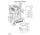 Hotpoint CTX16AMDRAD cabinet parts diagram