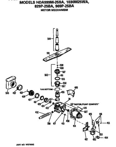 Motor-pump