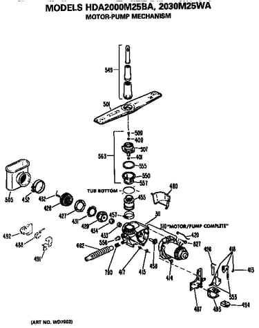 Motor-pump
