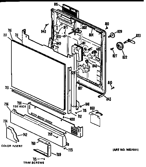 FRONT/CONTROL PANEL