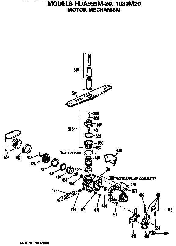 Motor-pump