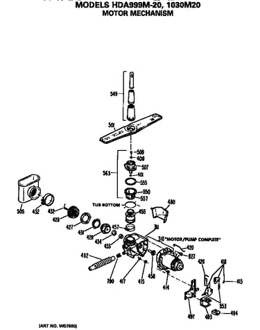 Motor-pump