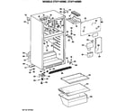 Hotpoint CTXY14CMCLAD cabinet parts diagram