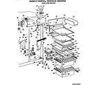 Hotpoint CSX27CLL fresh food section diagram
