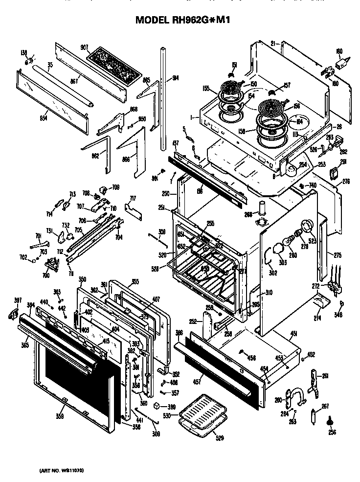 Oven body