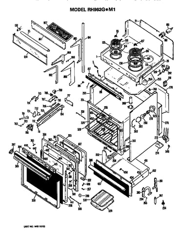 Oven body