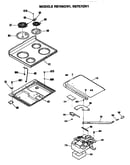 Cooktop and door lock