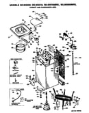 Cabinet and suspension assembly