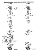 1 speed and 2 speed motor assembly