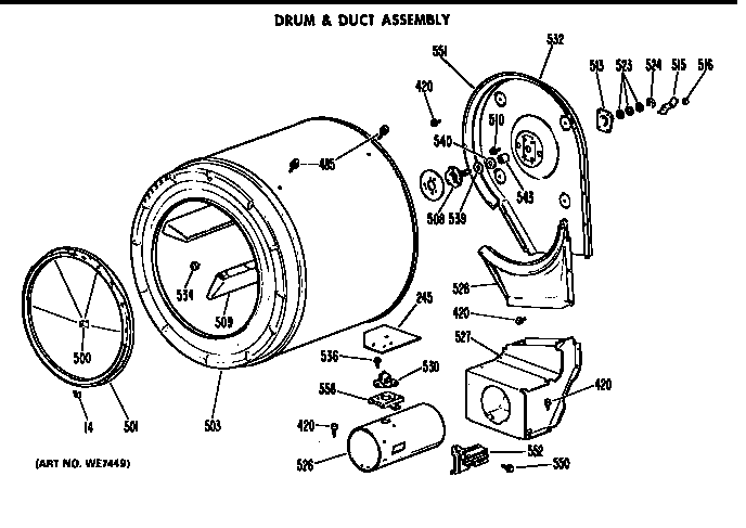 Parts diagram