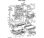 Hotpoint CTX25DLFLAD cabinet parts diagram