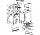 Hotpoint CTF16CLCR cabinet parts diagram