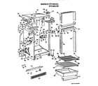 Hotpoint CTF16ALCL cabinet parts diagram