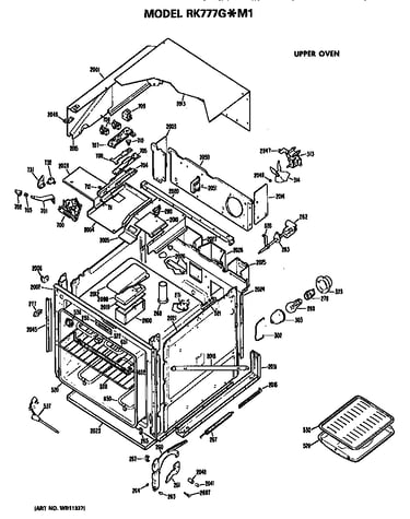 Upper oven