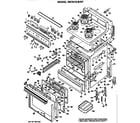 Hotpoint RB761G*N1 replacement parts diagram