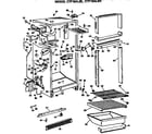 Hotpoint CTF16ALBL cabinet parts diagram