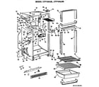 Hotpoint CTF14ALBL cabinet parts diagram