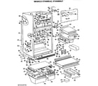 Hotpoint CTX25DLGRAD cabinet parts diagram