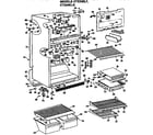 Hotpoint CTX24ELFRAD cabinet parts diagram