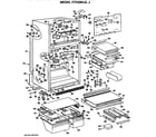 Hotpoint CTX22DLJLWH cabinet parts diagram